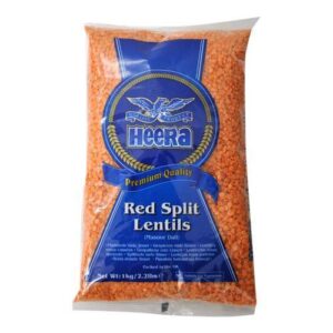 HEERA RED SPLIT LENTILS (MASOOR DALL) 2KG