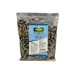 NATURES BLACK URID DAL CHILKA (SPLIT) WITH SKIN 500G